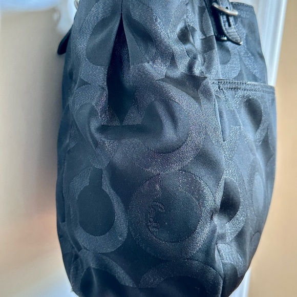 Coach Black Signature Tote Bag - Picture 5 of 7